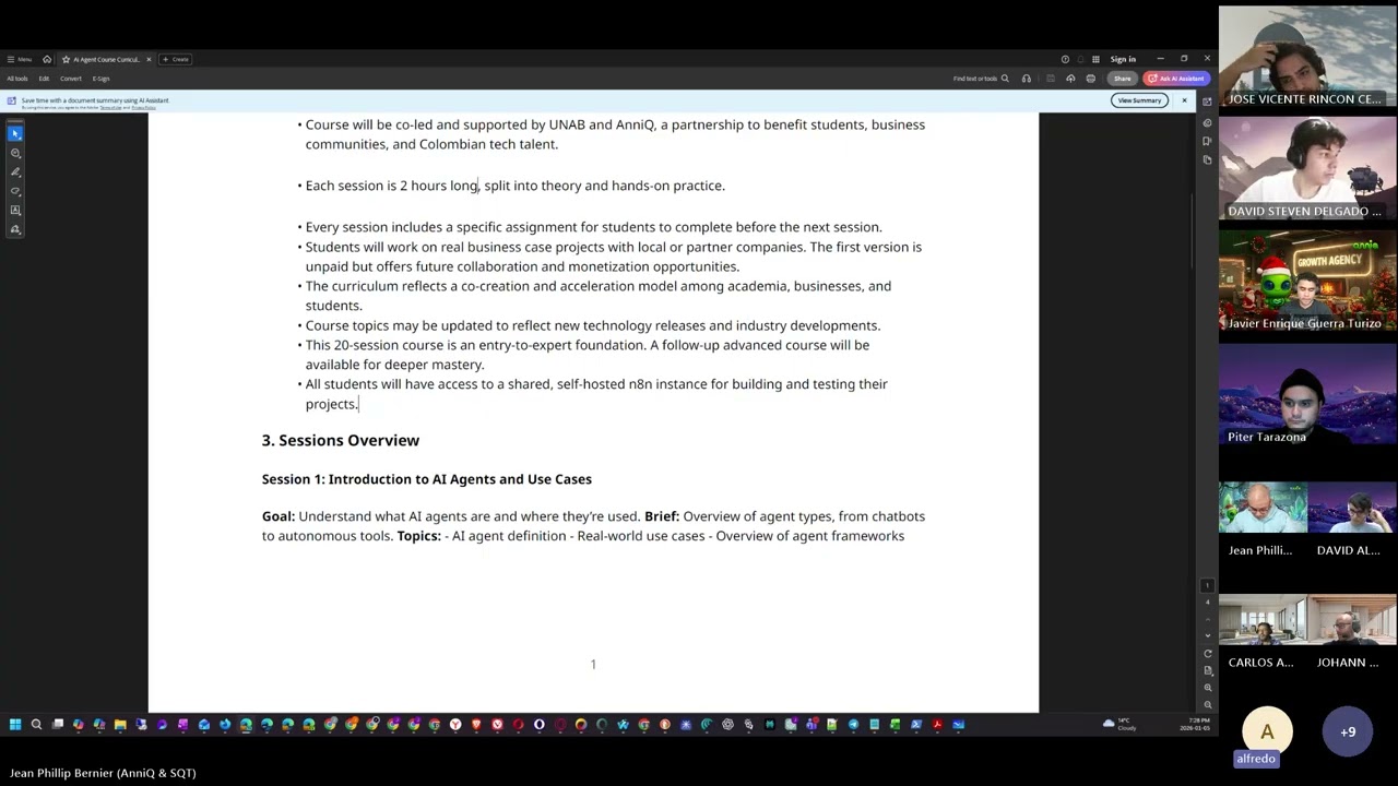 1. 🚀 Introducción a Agentes de IA y Automatización con n8n | Curso AnniQ & UNAB