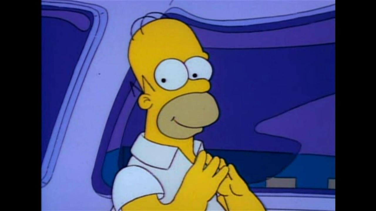 A la grande la llamo mordiscos, los simpsons, castellano