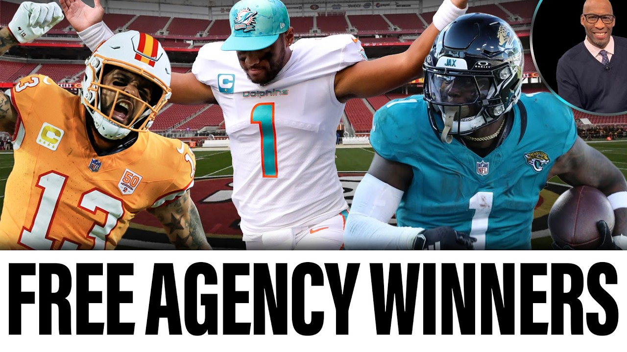 Free Agency WINNERS | Tua Tagovailoa, Travis Etienne & Mike Evans on the move | Bucky Brooks Show