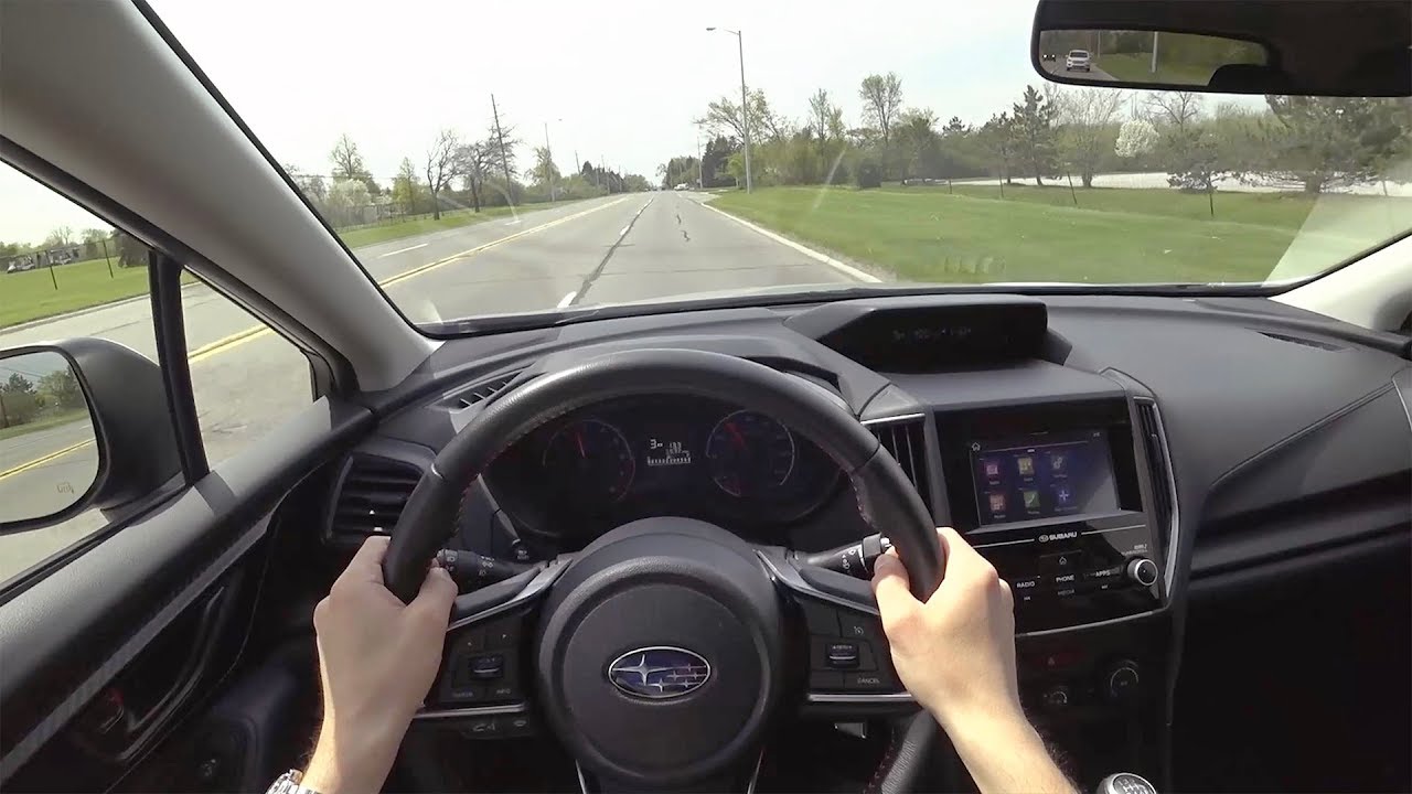 2018 Subaru Crosstrek 2.0i Premium 6-Speed Manual - POV Test Drive (Binaural Audio)