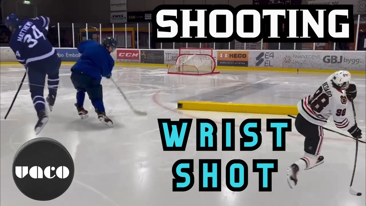 How to shoot wrist shot like Matthews and Bedard