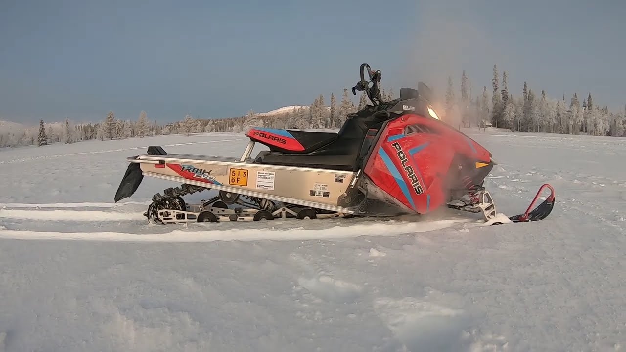 Testissä POLARIS RMK EVO 550 (Video vuodelta 2020)