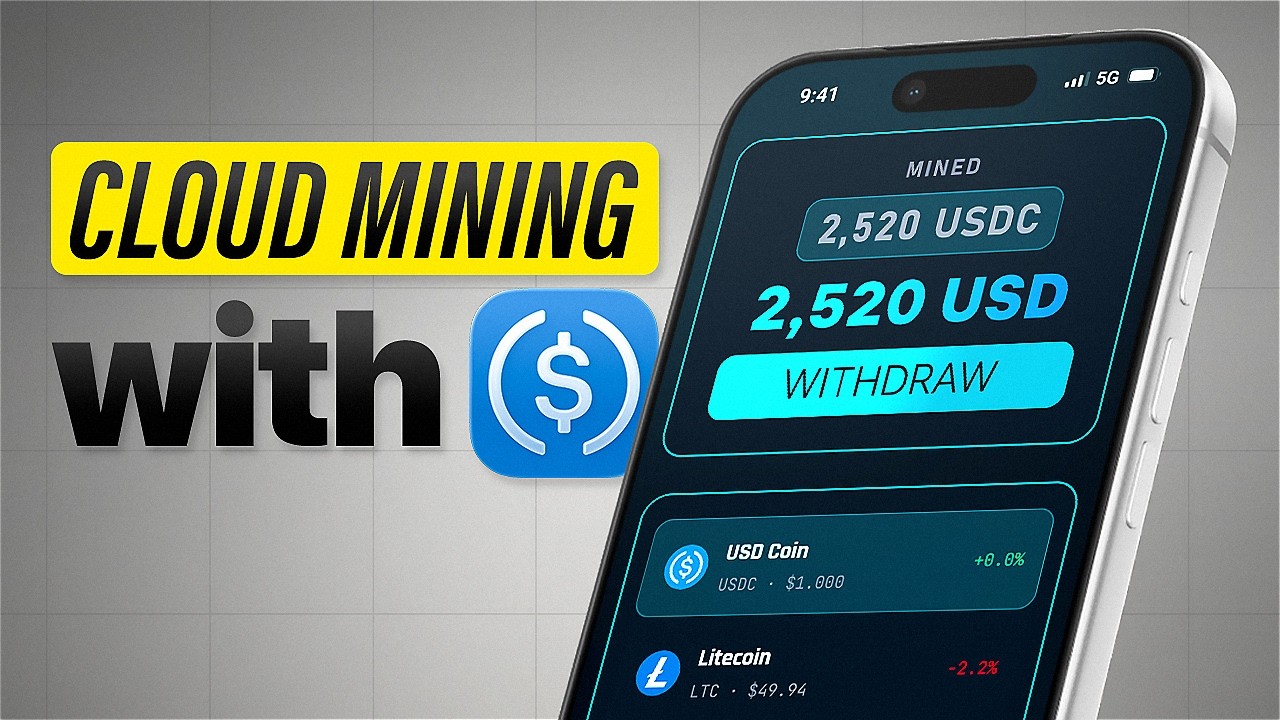 Cloud Mining in 2026 with USDC (Setup & Withdrawal)