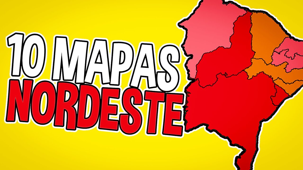 10 MAPAS DO NORDESTE QUE VÃO MUDAR SUA VISÃO SOBRE A REGIÃO