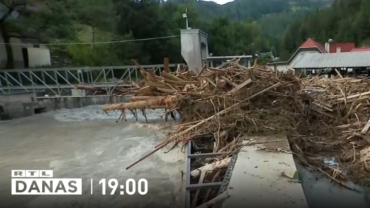 Vodeni kaos u Sloveniji: 'Šokantni prizori. U nekoliko sati silina vode sve je uništila' | RTL DANAS