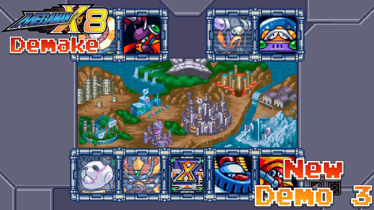 Mega Man X8 Demake (NEW DEMO 3)