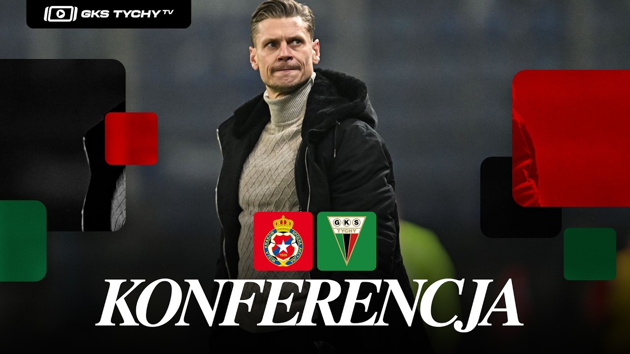 20. kolejka Betclic1Liga: Konferencja prasowa po meczu Wisła Kraków - GKS Tychy 3:1