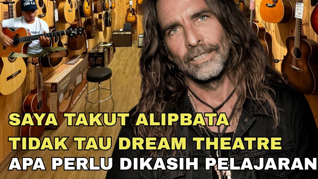 Gitaris Gondrong Ketar Ketir Lagu Andalan Dream Theatre Dilibas Alip Ba Ta Pake Akustik Saja
