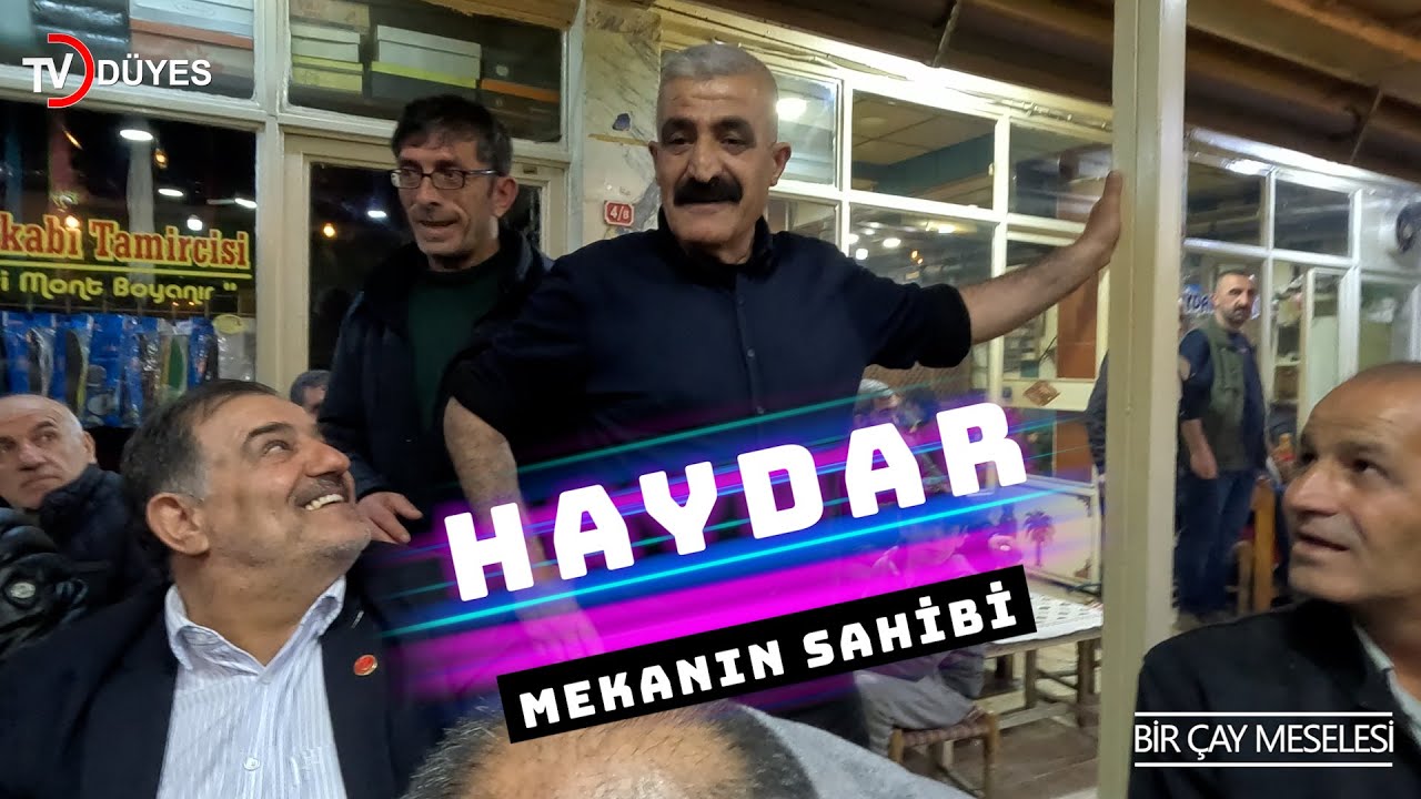 BİR ÇAY MESELESİ - YENİDEN REFAH PARTİSİ BİNGÖL BELEDİYE BAŞKAN ADAYI MEHMET ZİYA BUYANKARA