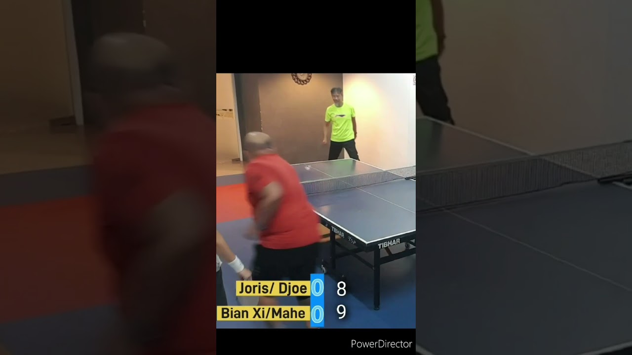 Funny moment, casual games #tenismeja #tabletennismania #tabletennis