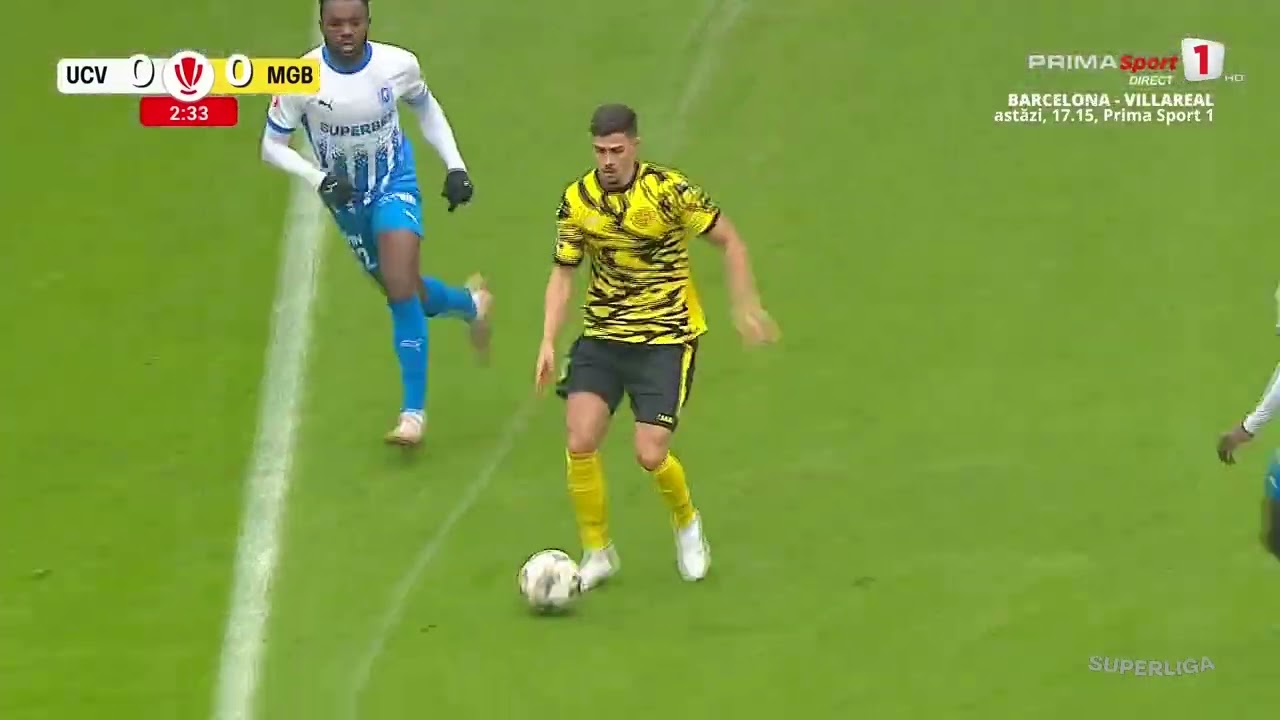 Surpriză imensă la Craiova: Metaloglobus are 1-0 la pauză