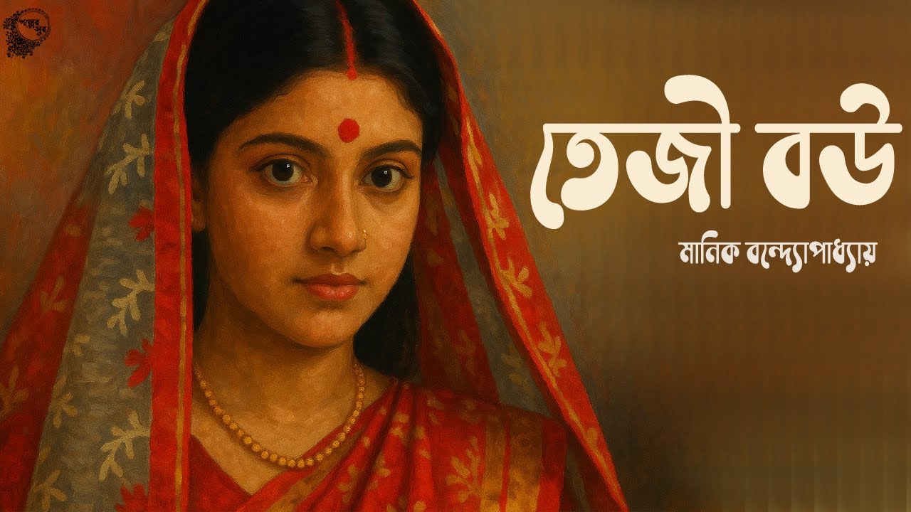 তেজী বউ । মানিক বন্দ্যোপাধ্যায় । Teji Bou - Manik Bandyopadhyay | Bengali Classic Story | Golper Sur