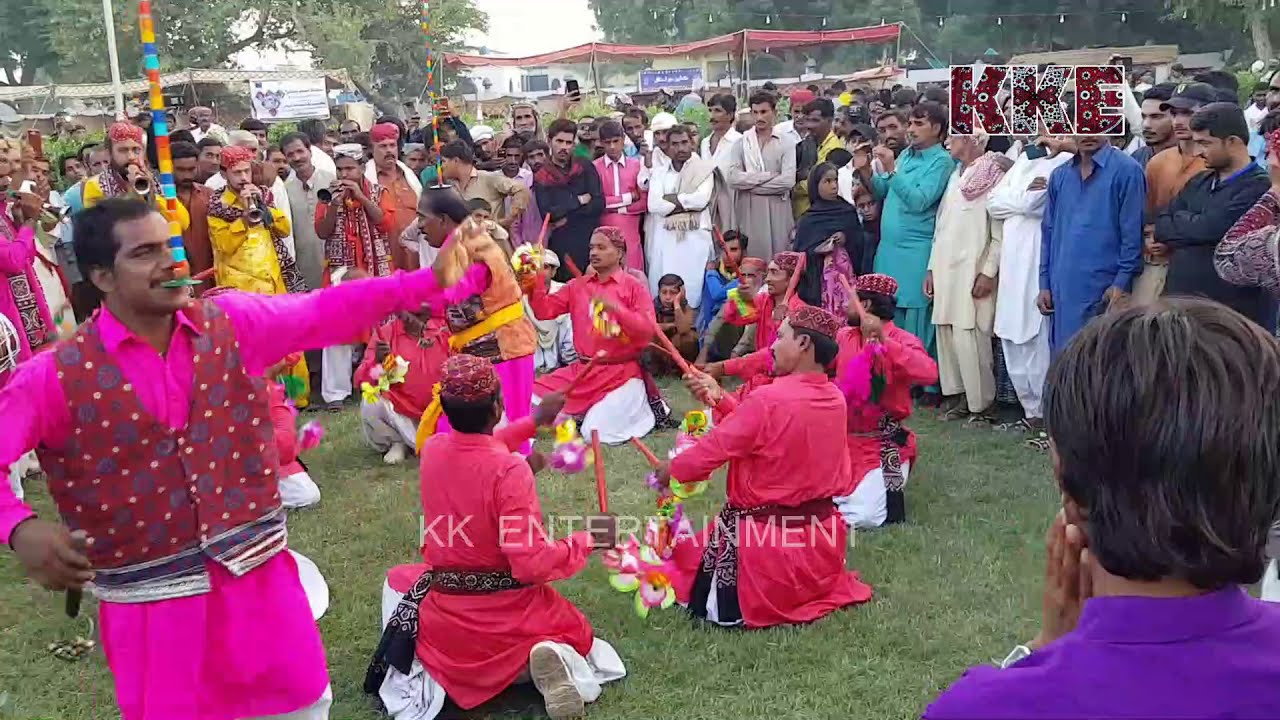 Sindhi Cultural Musical Dance At Bhit Shah Mela by Mela Malakhra TV
