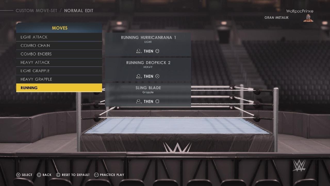WWE 2K22 | Gran Metalik Updated Moveset