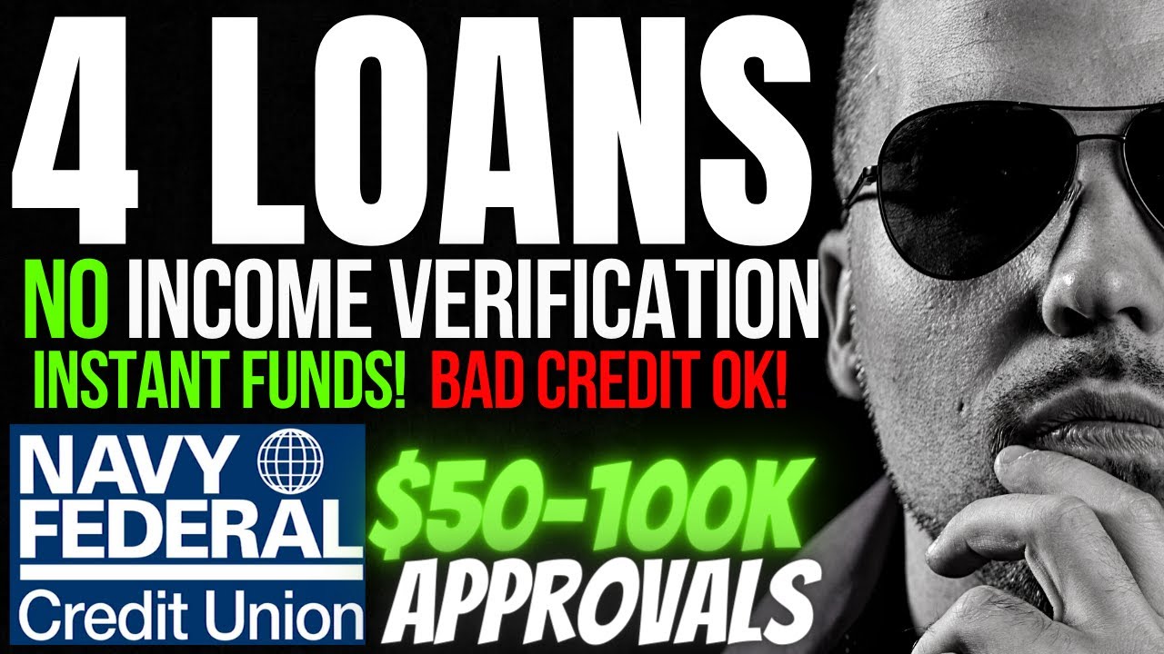 4 NAVY FEDERAL PERSONAL LOAN HACKS 💰| NO INCOME VERIFICATION! | NAVY FEDERAL CREDIT UNION