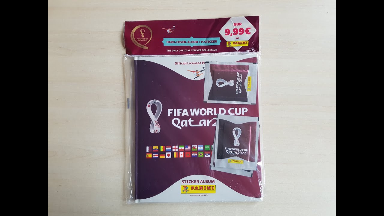 HIT!!! NOWOŚĆ!!! PANINI FIFA WORLD CUP QATAR 2022 STICKER COLLECTION - HARDCOVER ALBUM + SASZETKI!!!