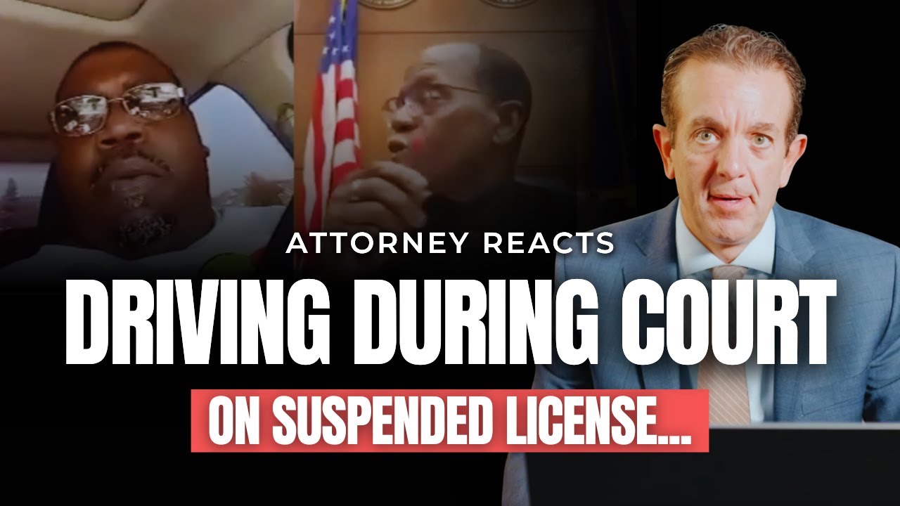 This Man Made a Huge Mistake Joining Court While Driving