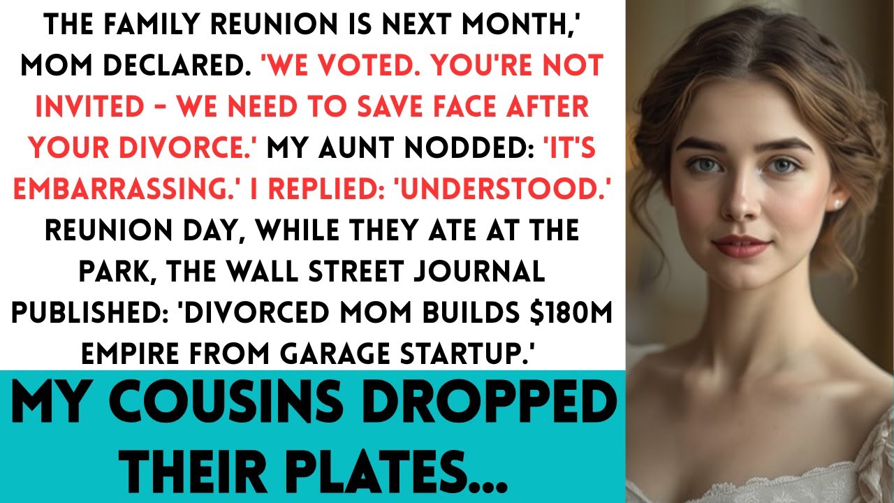 Mom Said 'You're Not Invited To The Reunion - The Family Needs To Save Face' - Then The Wall Street