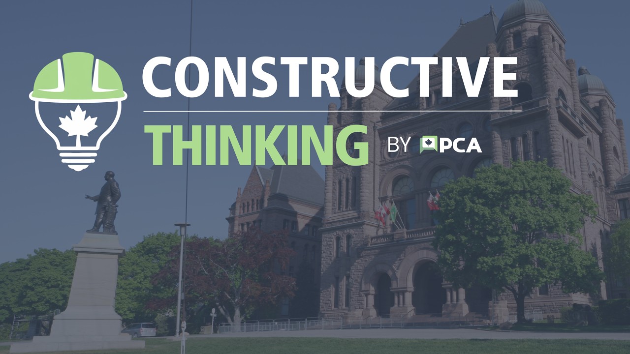 Constructive Thinking | MPPs Get Back to Business: A Queens Park Update.