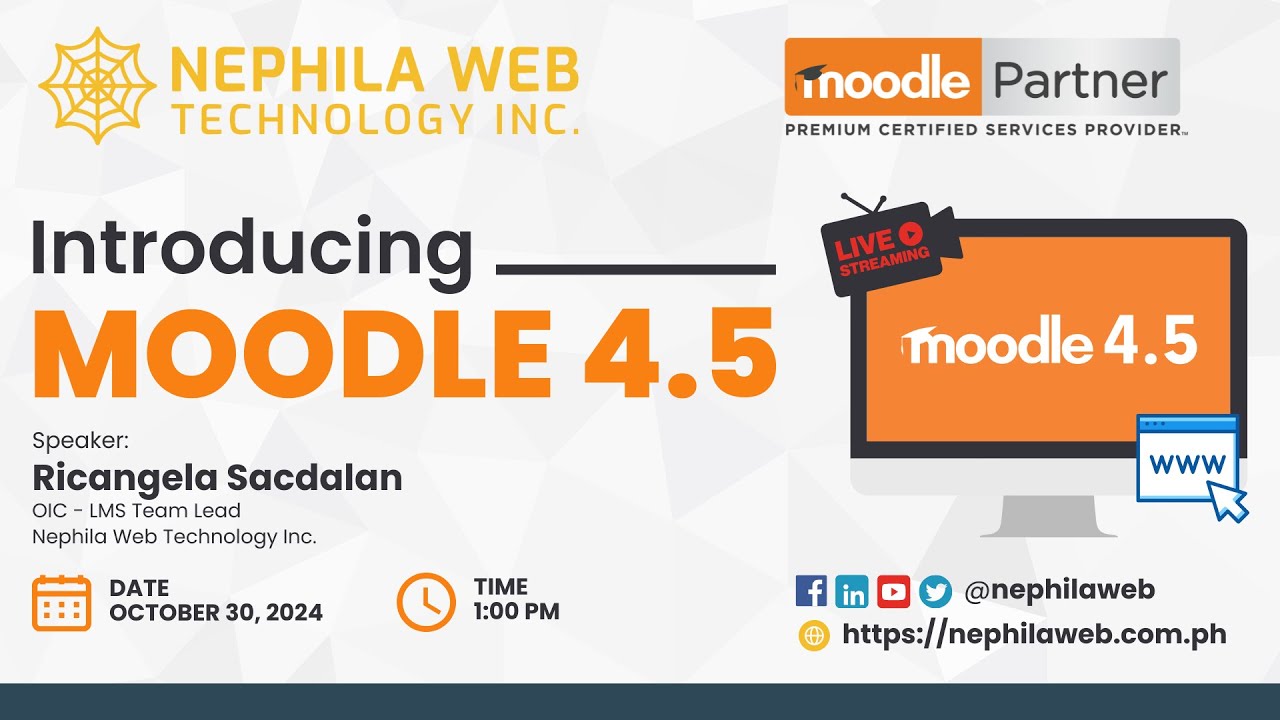 [Free Webinar] Discover Moodle 4.5's New Features