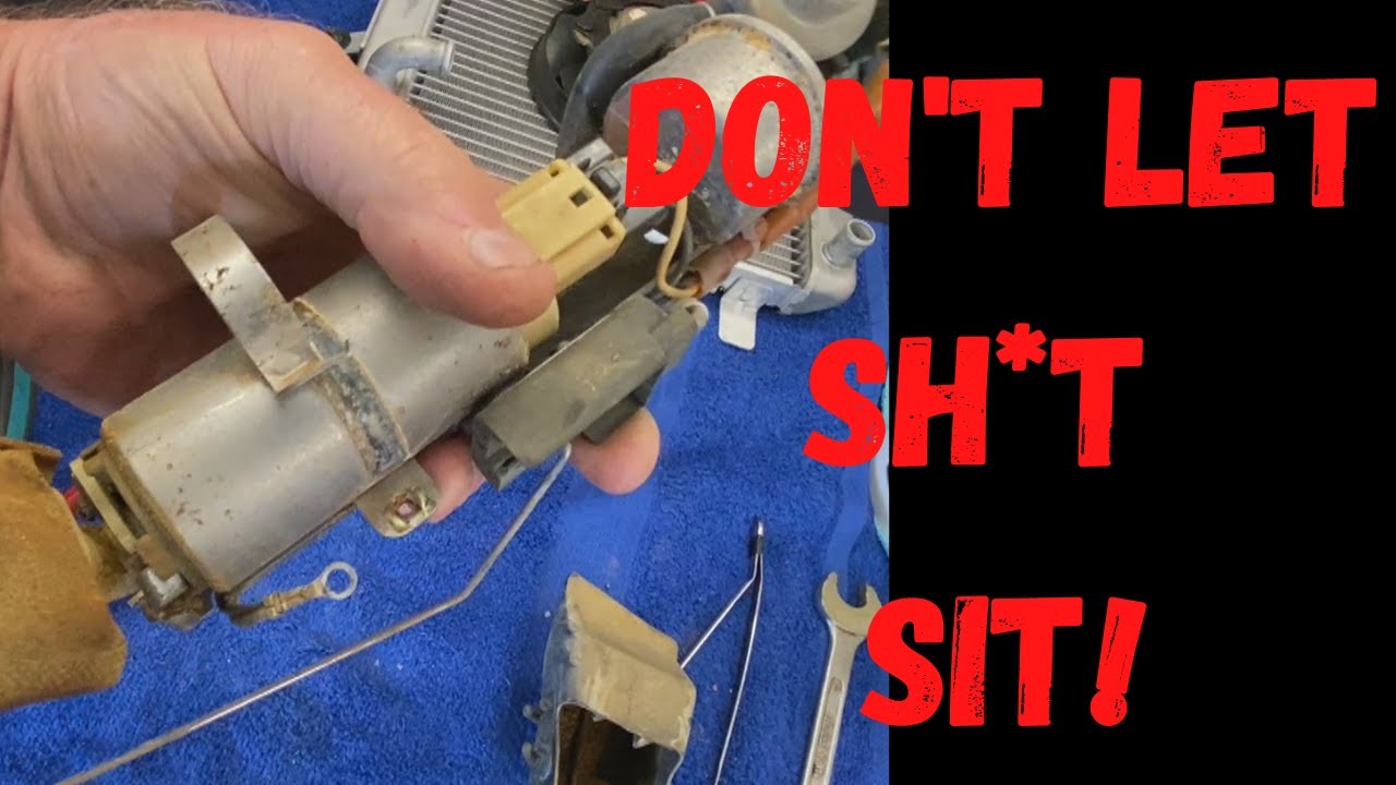 DON'T LET SH*T SIT! Suzuki Burgman fuel system nightmare!