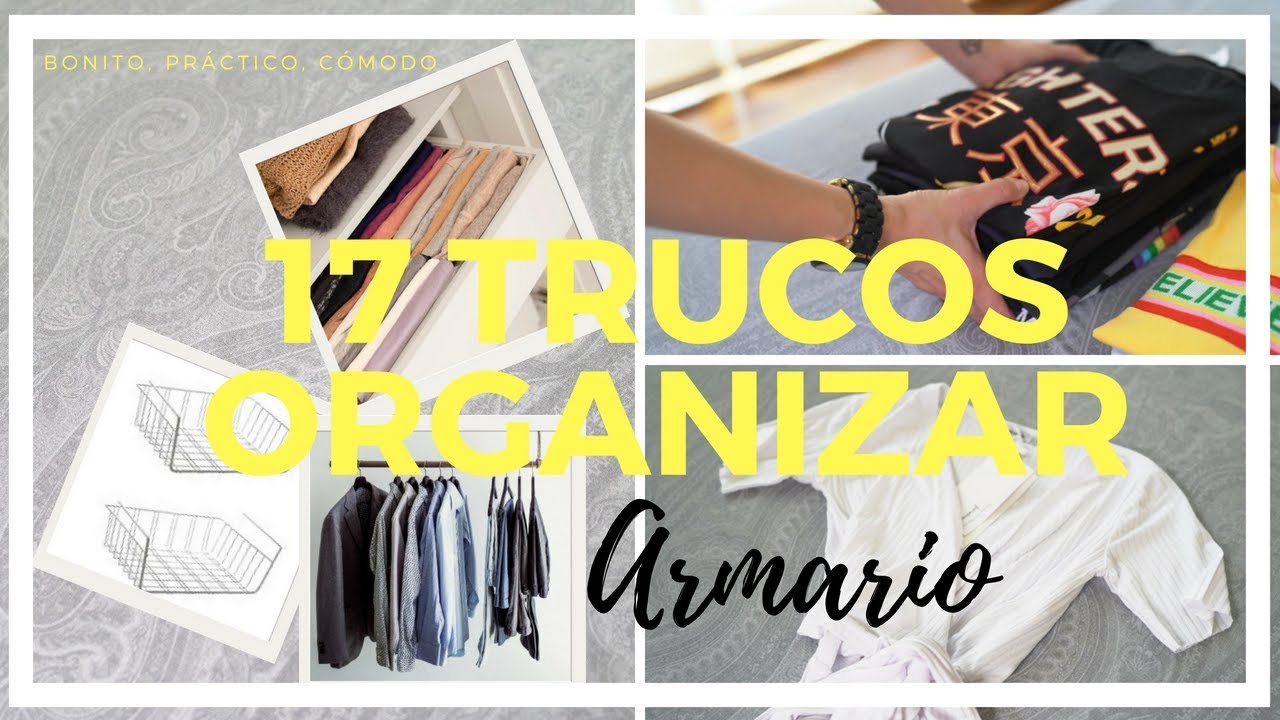 17 TRUCOS ORGANIZAR ARMARIO, VESTIDOR...BONITO, PR&Aacute;CTICO, C&Oacute;MODO | @miuyyo