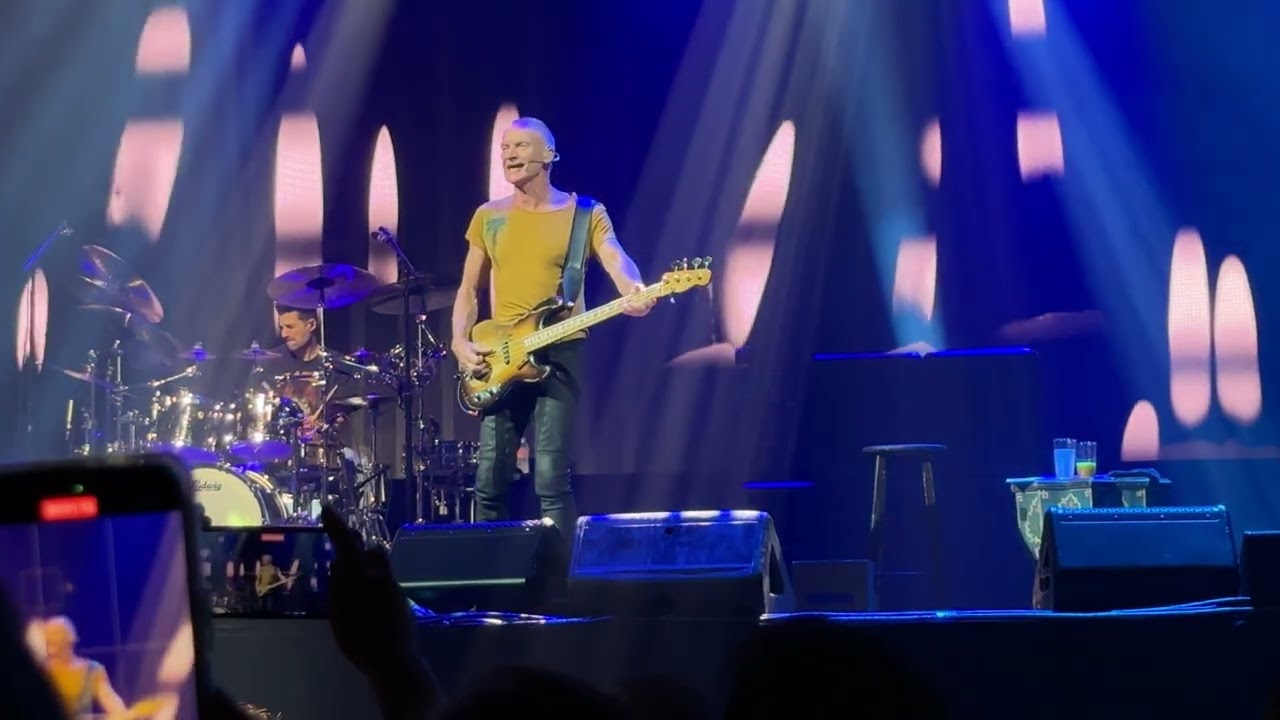 Sting - Mad About You+Wrapped Around Your Finger @ Kaohsiung Music Center
