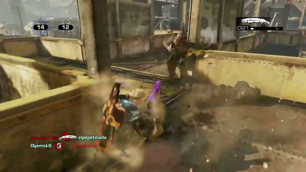 Gears Of War 3 Duelo Por Equipos Vean El Vídeo Completo Suscribanse Ami Canal 