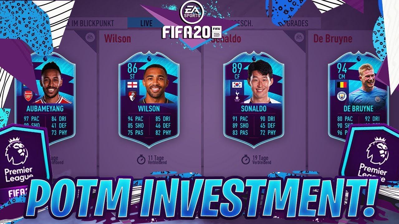 FIFA 20: PL POTM INVESTMENT TIPPS!💰💰Richtig investieren f&uuml;r den Premier League POTM ✅ | ft. Ziro