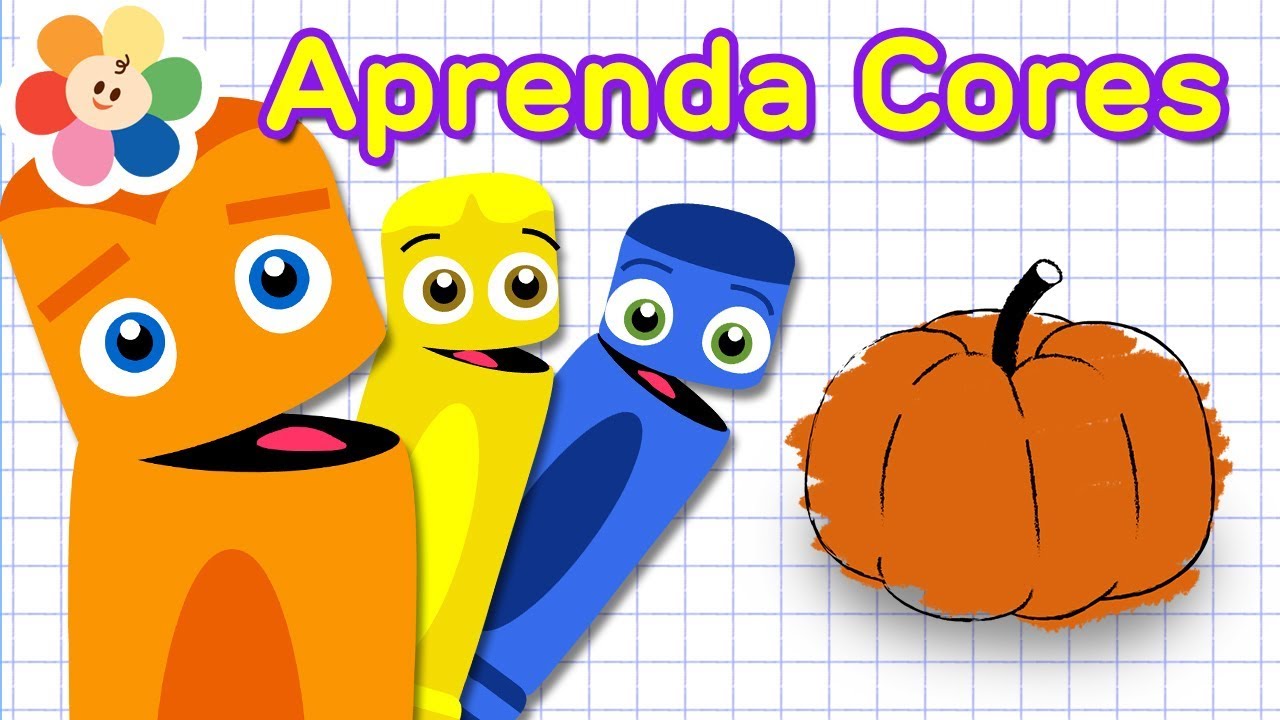 Aprender as Cores para Crian&ccedil;as | cores amarelas, laranja e azul | BabyFirst