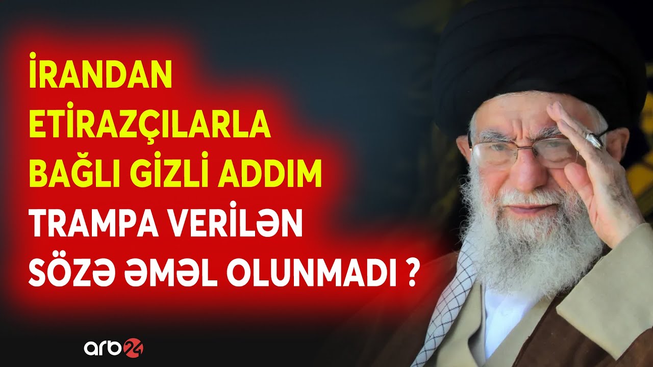 Xamenei Tehranda GİZLİ PLANI İŞƏ SALDI - Trampa verilən söz tutulmadı? - Gərginliyi artıran qərar...