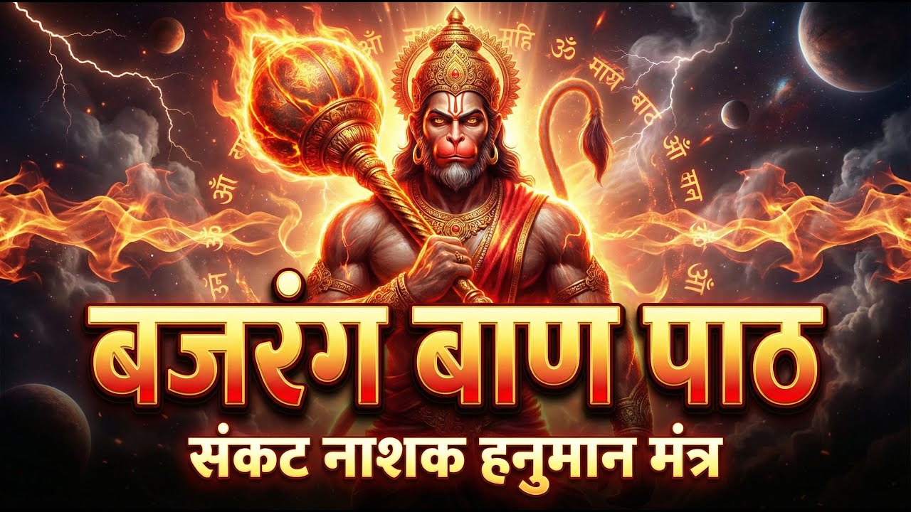 बजरंग बाण पाठ  | संकट नाशक हनुमान मंत्र | Bajrang Baan | Powerful Hanuman Stotram