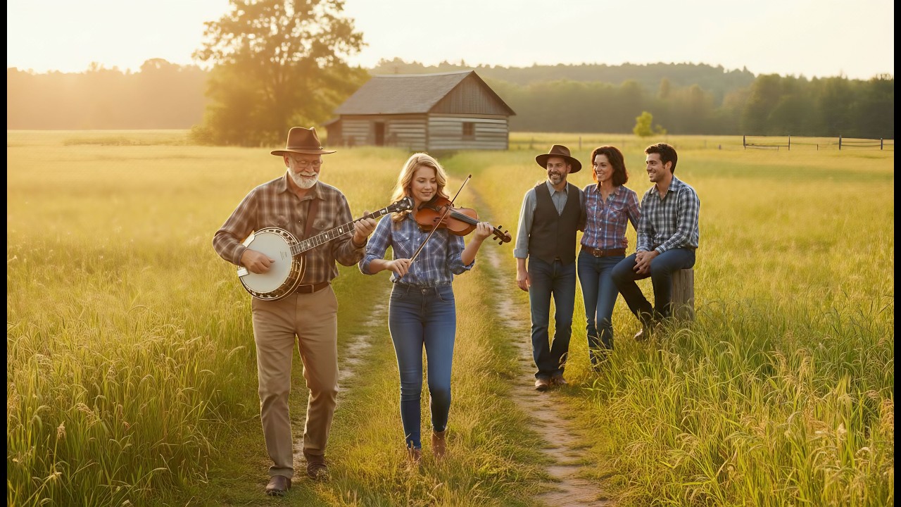 Legendary Bluegrass Family Session   | Soothing Banjo & Fiddle Instrumental for Pure Relaxation