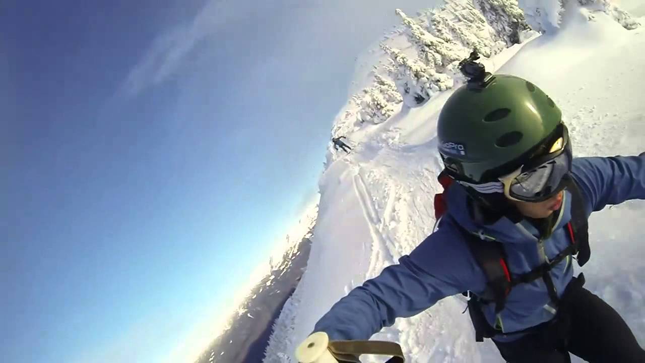 Discesa da cima larici con tanta bella polvere!