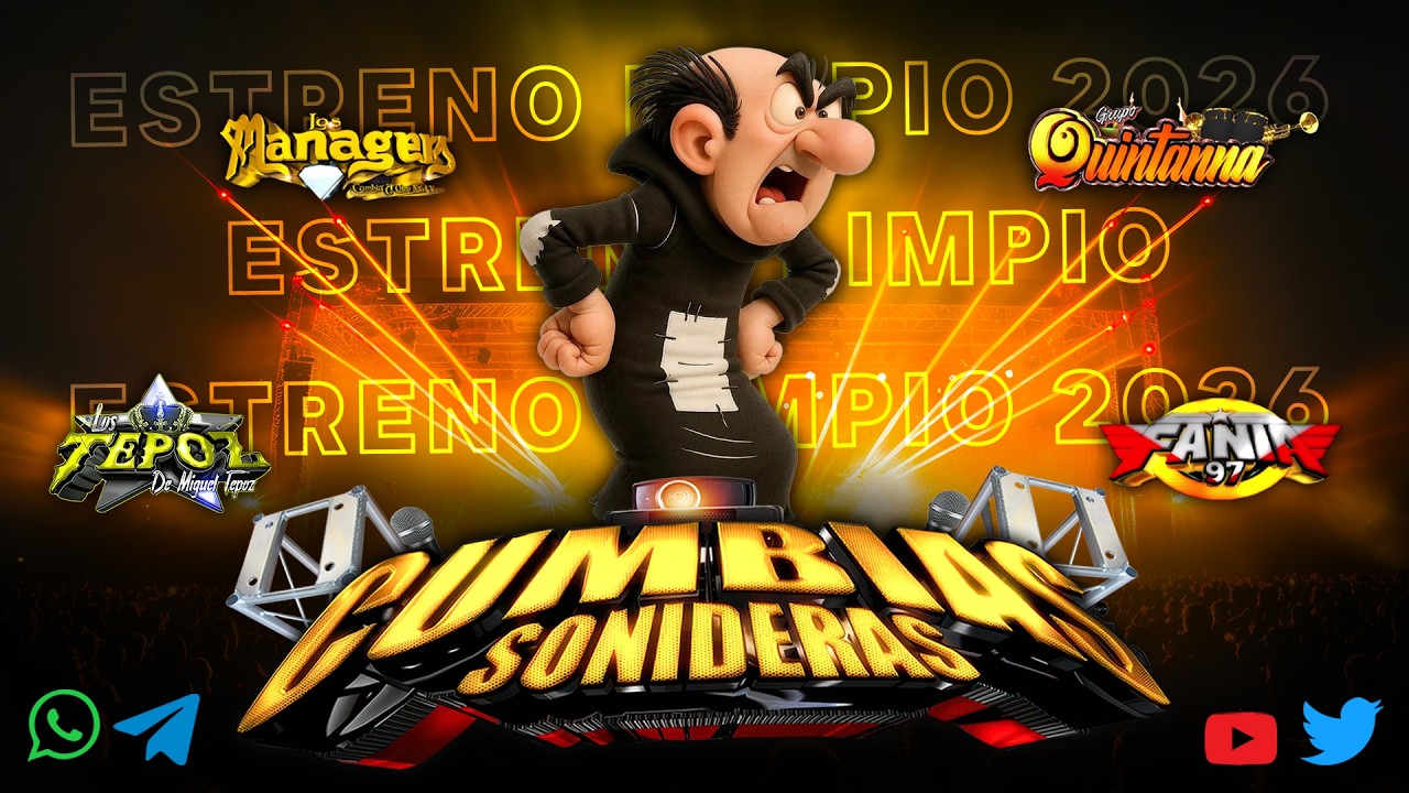 ⚡PURAS CUMBIAS PERRONAS ÉXITOS MIX 2026📀CUMBIAS SONIDERAS PARA BAILAR💃🕺TEMA DE ESTRENO 2025🎶