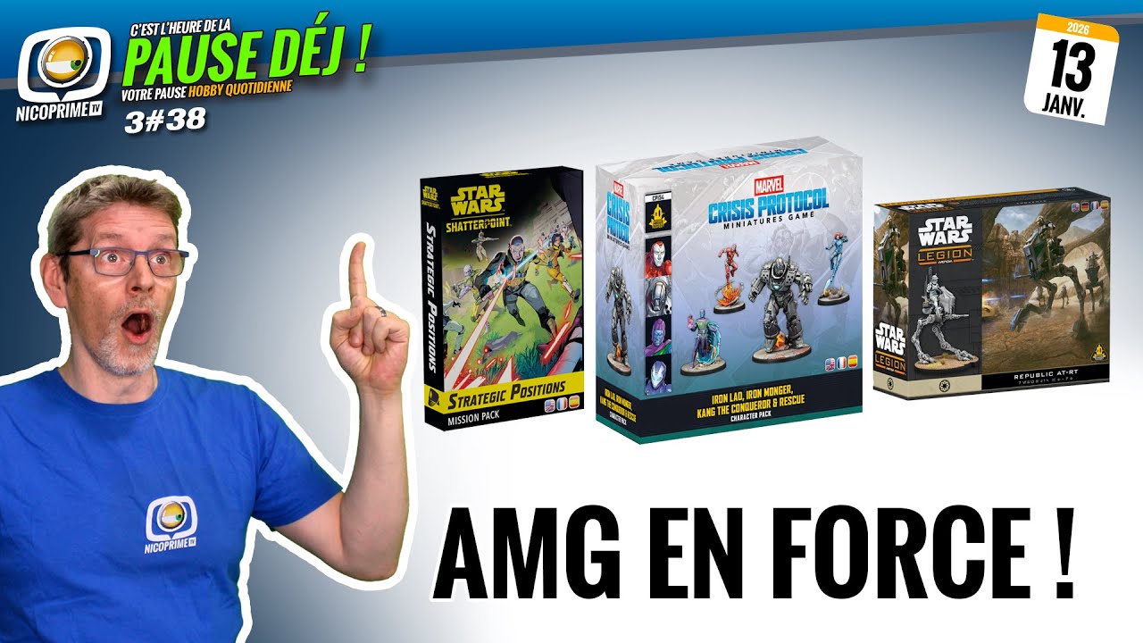 La Pause déj #S3-38 - 13/01/2026 - AMG : sorties en Force !