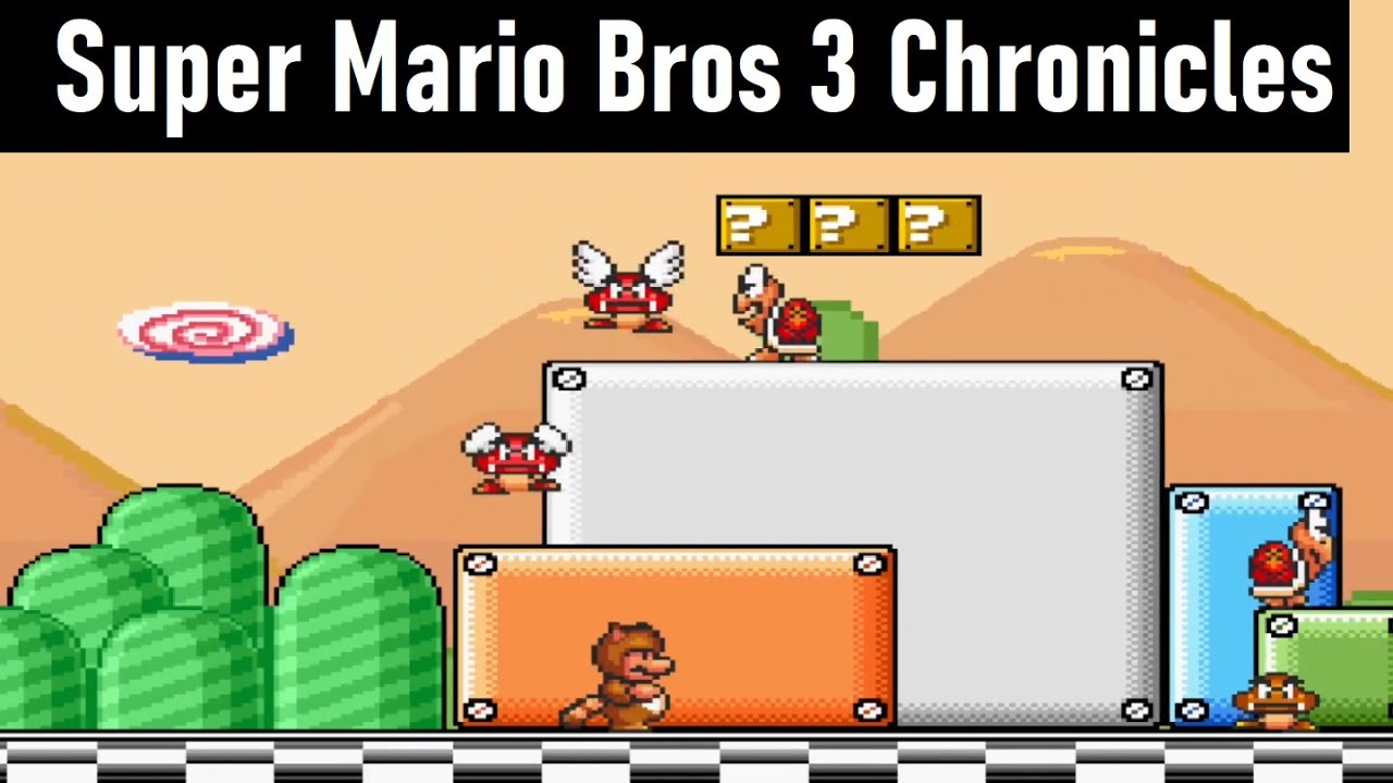Super Mario Bros 3 Chronicles v3.2, World 9, Mario [100%/Playthrough/English/HD] SMBX