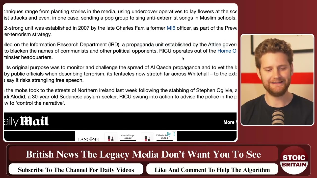 Police Propaganda Unit That THREATENS Terrorist Victims EXPOSED