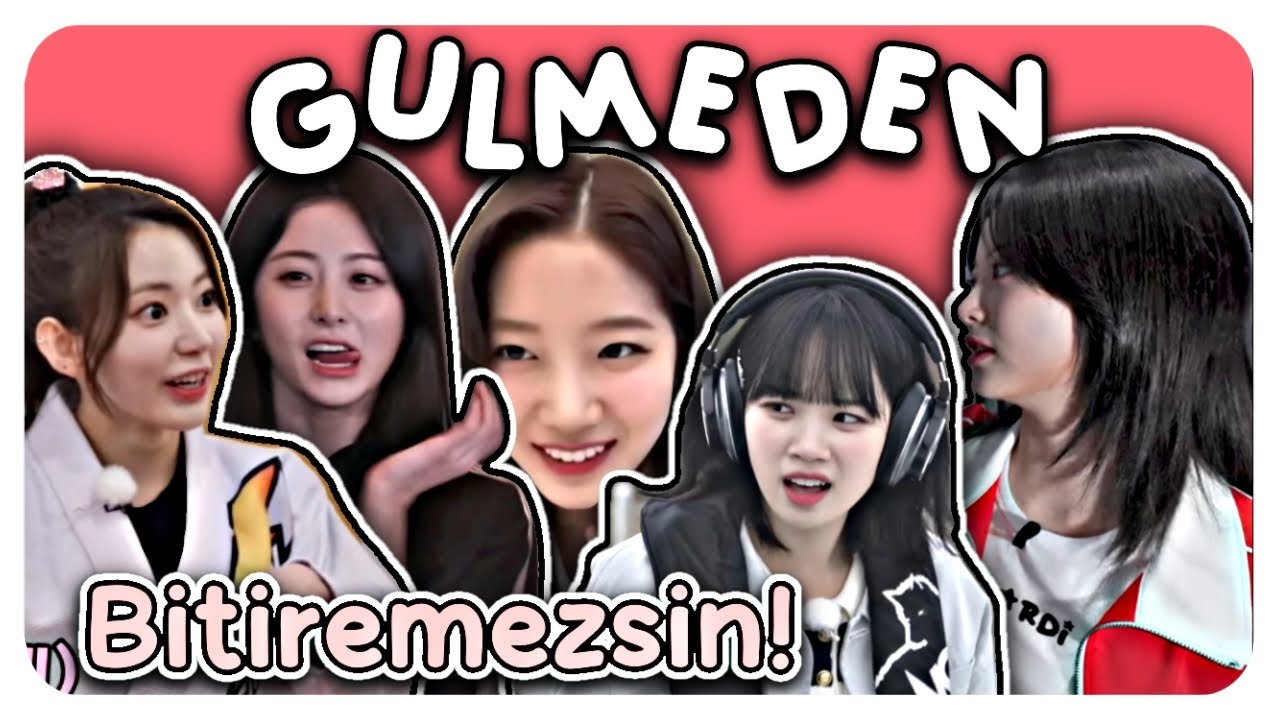 Gülmeden Bitiremezsin! | Le Sserafim Komik Anlar Türkçe