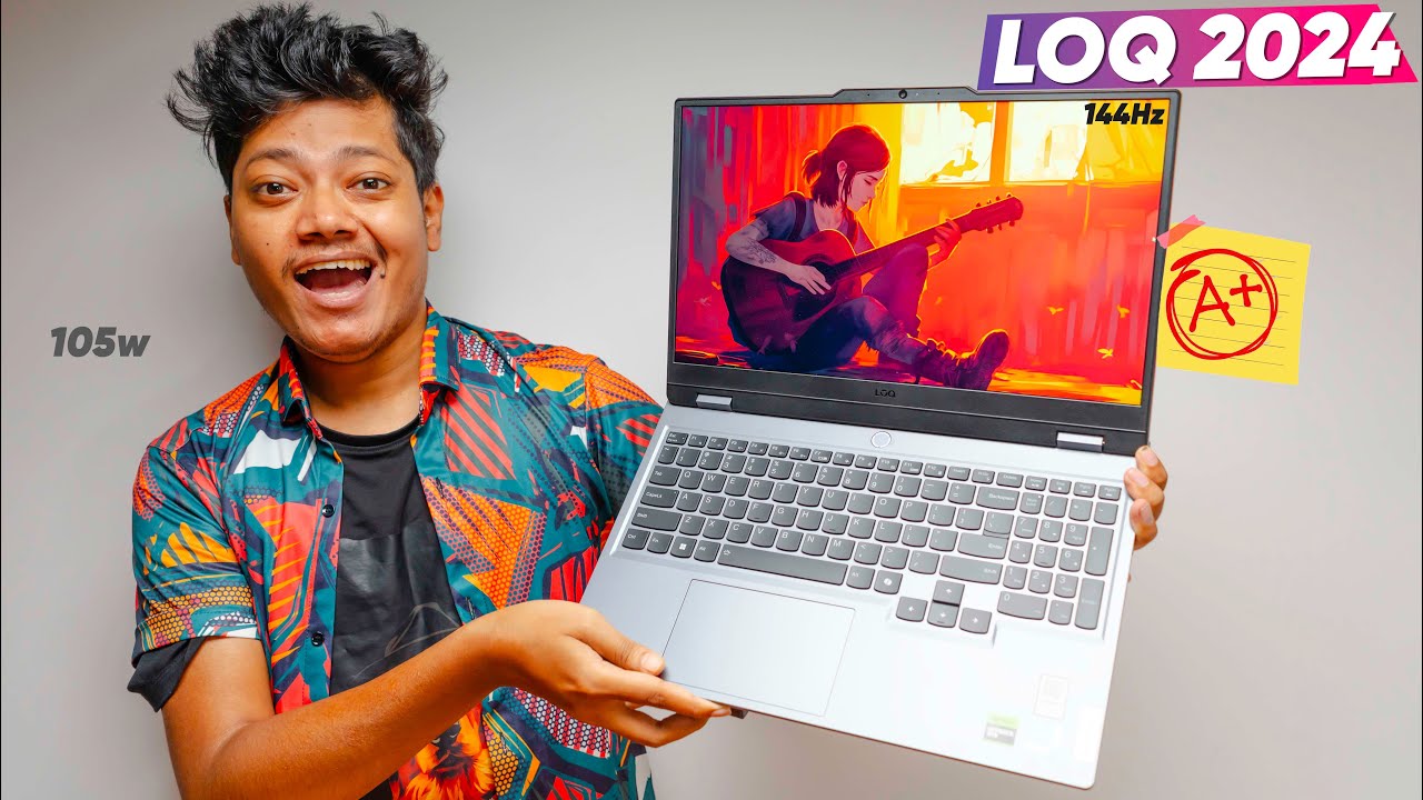 Lenovo LOQ 2024 Review | Intel 13th Gen 13450HX | RTX 4050 | Probably The Best Gaming Laptop !