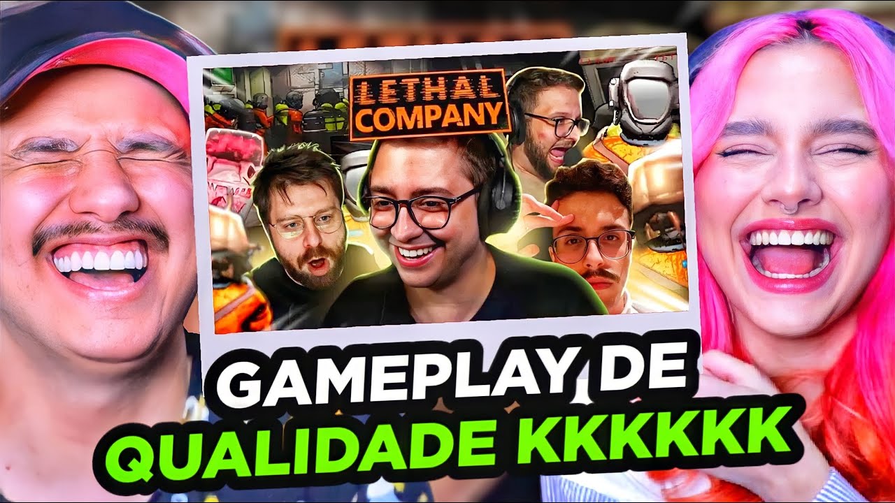 Esse jogo é muito bom KKKKKK MELHORES MOMENTOS DO ALANZOKA jogando Lethal Company!