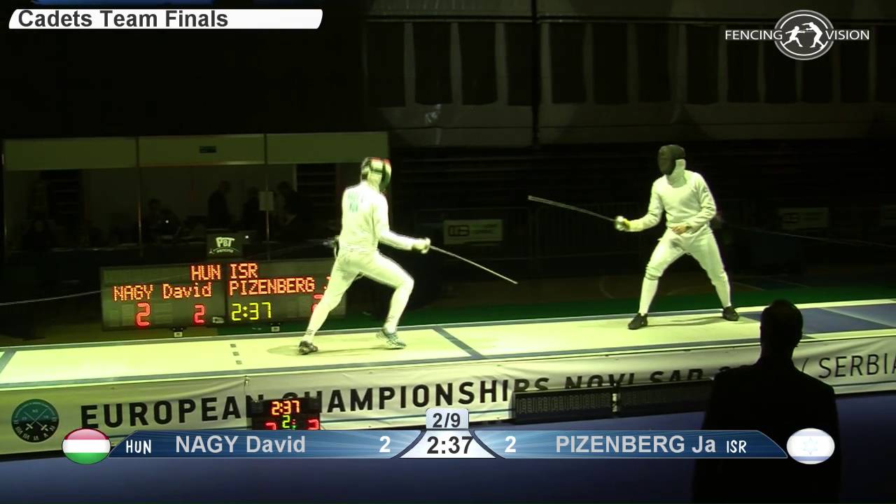 FE M E Team Cadets NoviSad ZC 2016 Final podium Hungary HUN vs Israel ISR