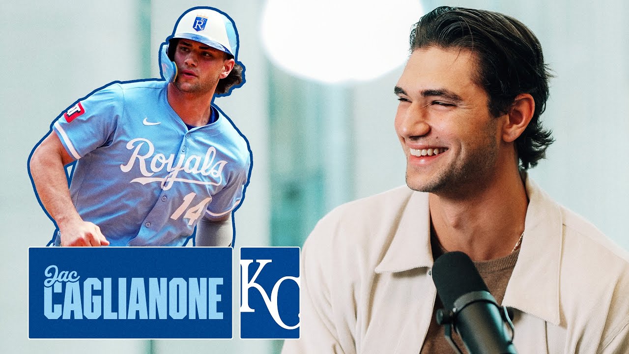 SIZE 17 FEET?! 😳 Jac Caglianone joins us after his rookie MLB season! | MLB Office Hours 👑
