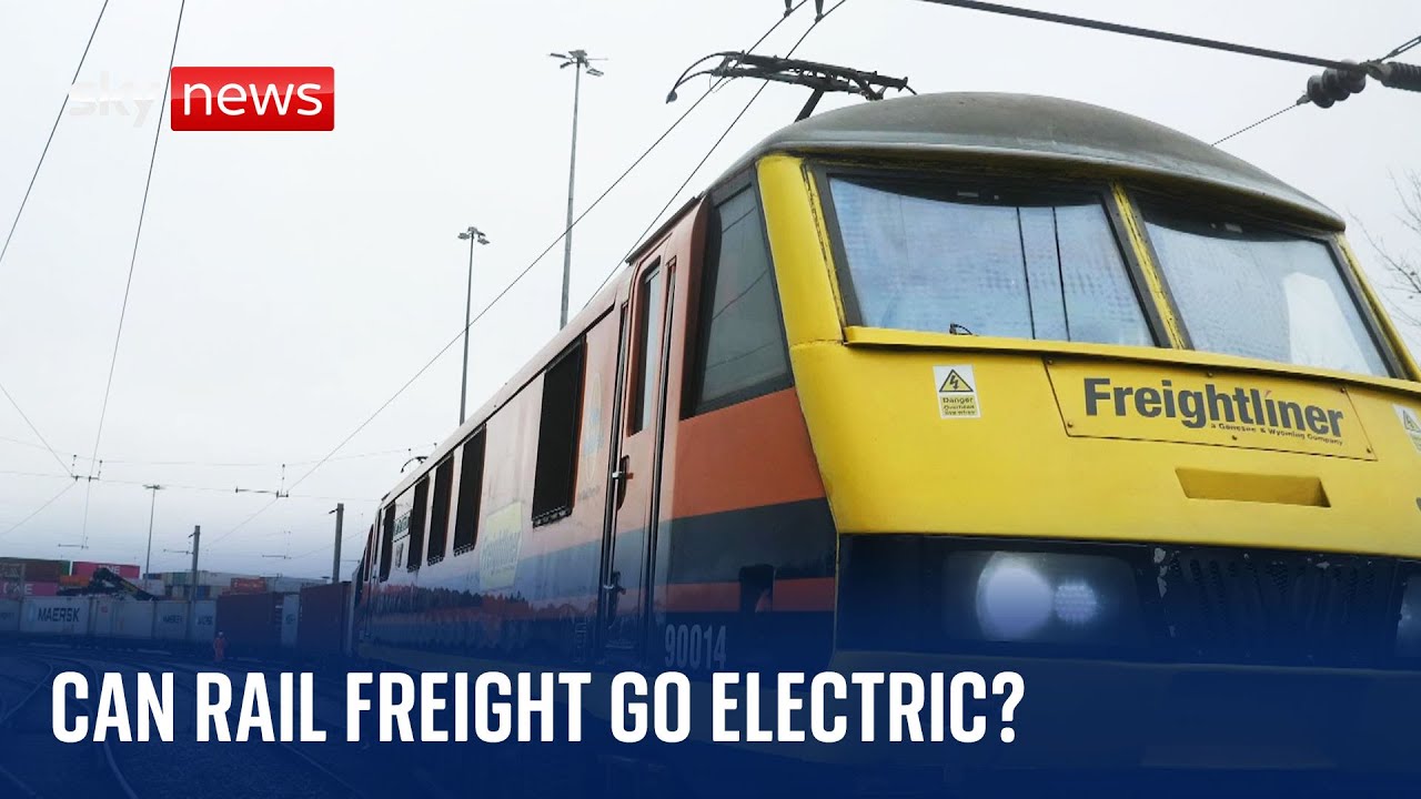 How to get freight off the road and onto rails - and can you make jet fuel from thin air?