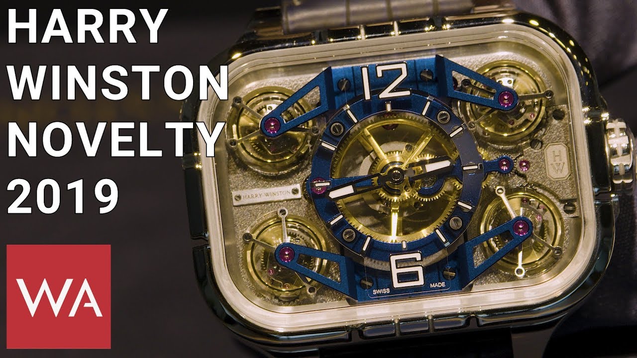Harry Winston 2019. Hands-on the Histoire de Tourbillon 10, equipped with four tourbillons.