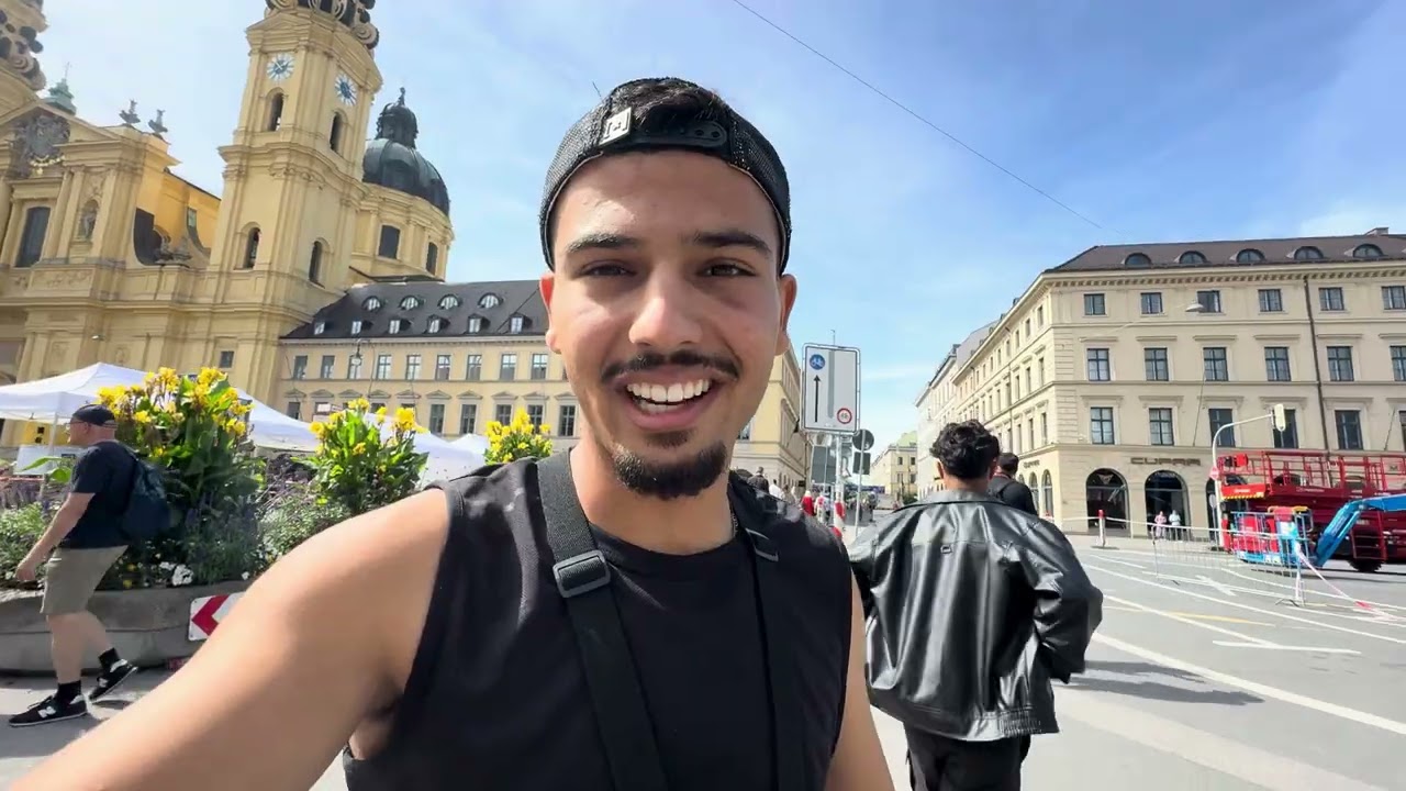جولة في أجمل أماكن ميونخ 🇩🇪| جزء رقم 1