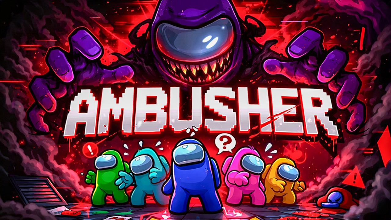 Sunt AMBUSHER si Nu STIE Nimeni in Among Us!