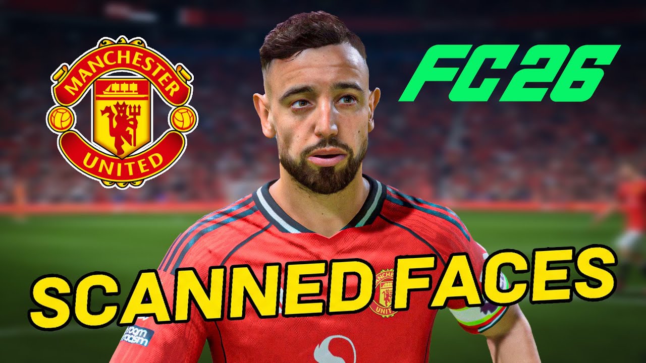 FC 26 - All Manchester United Player FACES and RATINGS