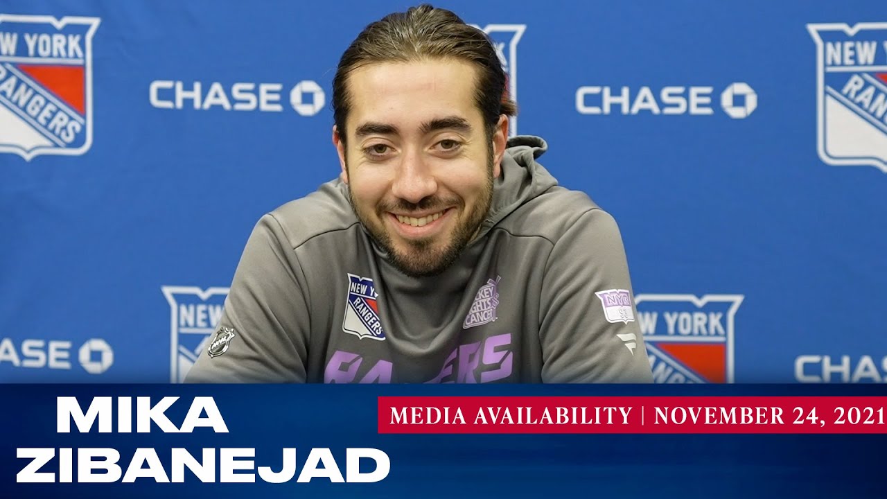 New York Rangers: Mika Zibanejad Pregame Media Availability | Nov. 24, 2021