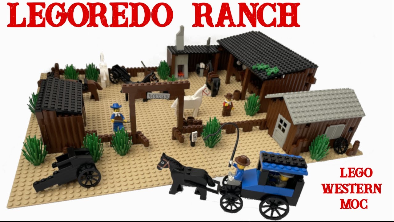 LEGO Western MOC - Legoredo Ranch / Ranczo Legoredo